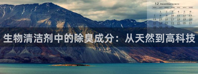 kb88凯时唯一官网注册：生物清洁剂中的除臭成分：从天然