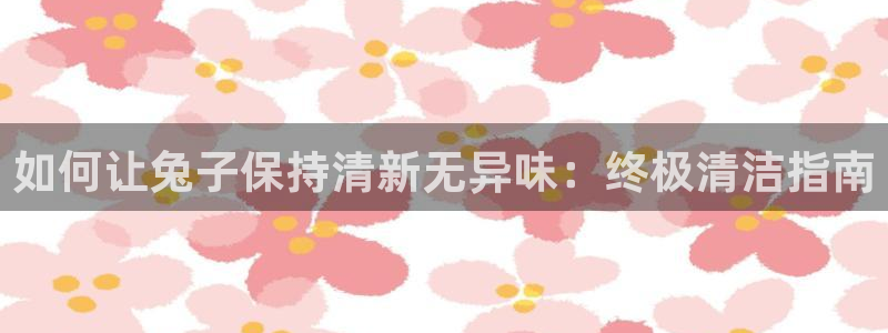 凯时尊龙平台登录：如何让兔子保持清新无异味：终极清洁指南