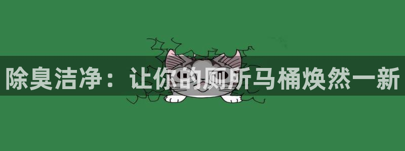 尊龙人生就是博网站下载：除臭洁净：让你的厕所马桶焕然一新
