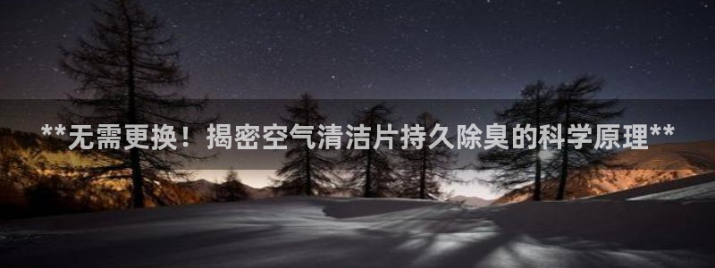 尊龙d88官网登录：**无需更换！揭密空气清洁片持久除臭